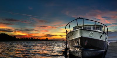 light-sunset-water-boat